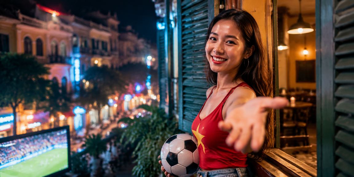 Người hâm mộ bóng đá tại Hà Nội theo dõi trận đấu và tham gia đặt cược trên 982